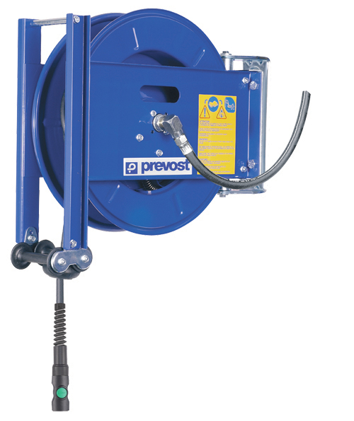 Prevost INDUSTRIE Schlauchaufroller DMO 1020ES 20 m mit offener Trommel mit Sicherheitskupplung ESI 07
