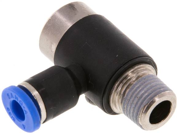 Winkel-Steckanschluss, I-Skt. R 1/8"-4mm, IQS-Standard