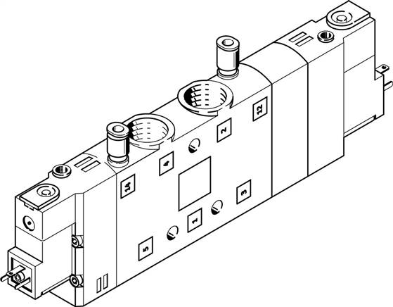 FESTO CPE24-M2H-5/3ES-3/8 (170304) Magnetventil