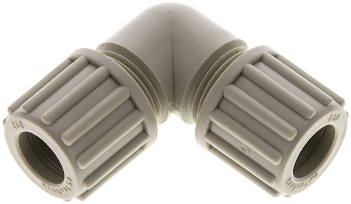 Winkel-Verschraubung 12x9mm, Polypropylen
