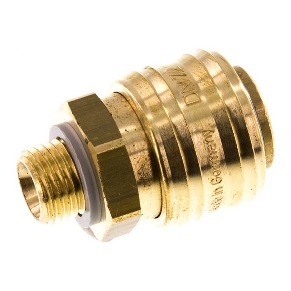 Attacco rapido (NW7.2) G 1/4" (AG), ottone