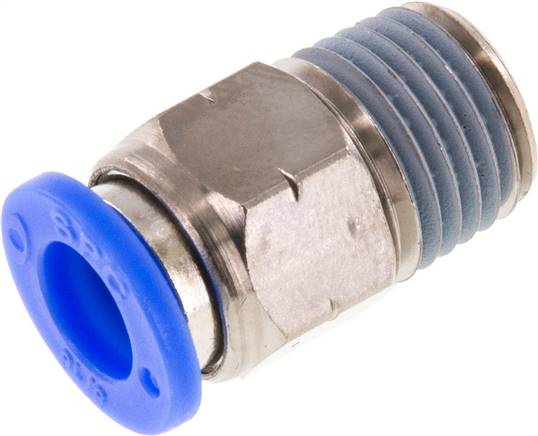 Gerader Steckanschluss NPT 1/4"-5/16" (7,94 mm), IQS-Inch