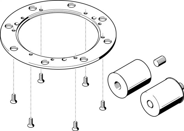 FESTO DADM-CK-220-8 (548117) Teilungsbausatz