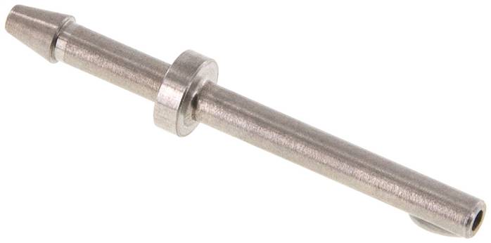 Schlauchnippel Rohr 4, Schl. 3 - 4mm, 1.4301