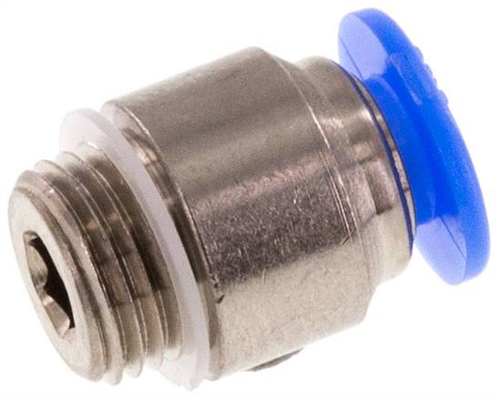 Gerader Steckanschluss M 8x0,75-4mm, Mini m. Innensechskt
