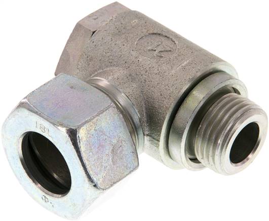 Winkel-Schwenkverschraubung G 1/2"-18 L (M26x1,5), Stahl verzinkt