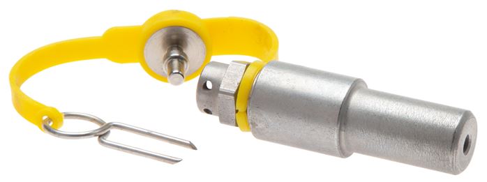 Steck-Messanschluss, 6mm-Rohrstutzen