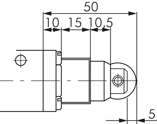 5/2-Wege-Endschalter, G 1/4" , Rolle, Edelstahl