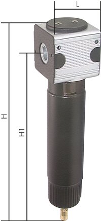 MULTIFIX Feinfilter (Submikrofilter) G 1", Multifix 5, Kondensatablass automatisch