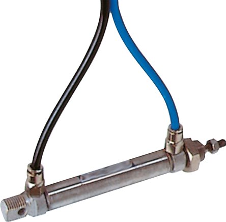 Polyurethan-Schlauch 4 x 2,7 mm, Duo-Schlauch (2-fach)