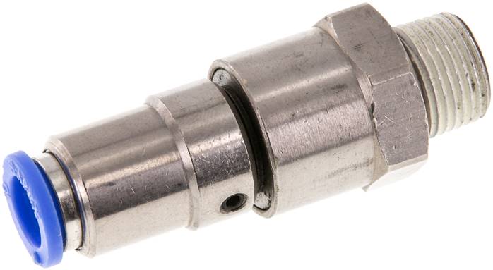 Gerade Schnelldrehverschraubung R 3/8"-10mm, IQS-Standard