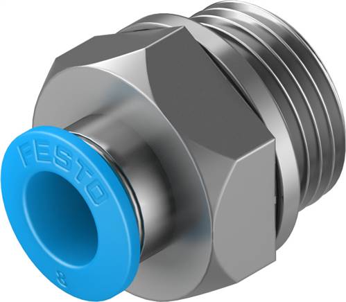 FESTO QS-G3/8-8 (186100) Steckverschraubung