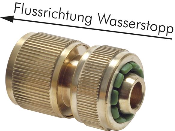 Schnellkupplung Schlauch 19 (3/4")mm, Messing, Standard