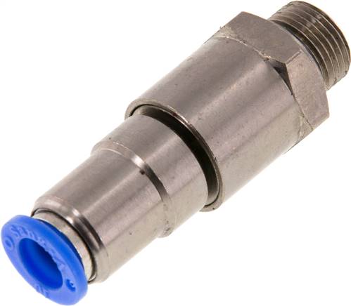 Gerade Schnelldrehverschraubung G 3/8"-10mm, IQS-Standard