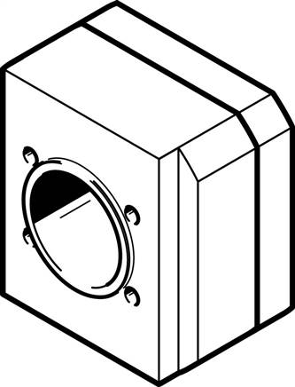 FESTO EAMF-A-L27-40G (558015) Motorflansch