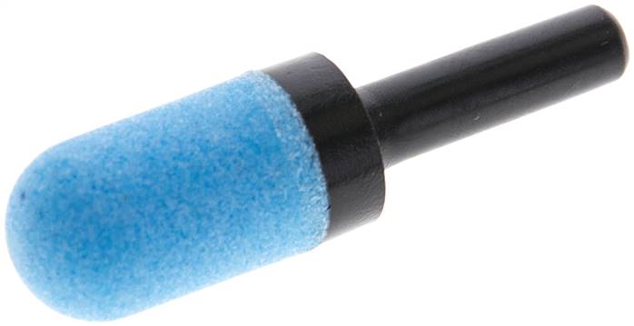 Steck-Schalldämpfer aus gesintertem Kunststoff, 6mm, Ecoline