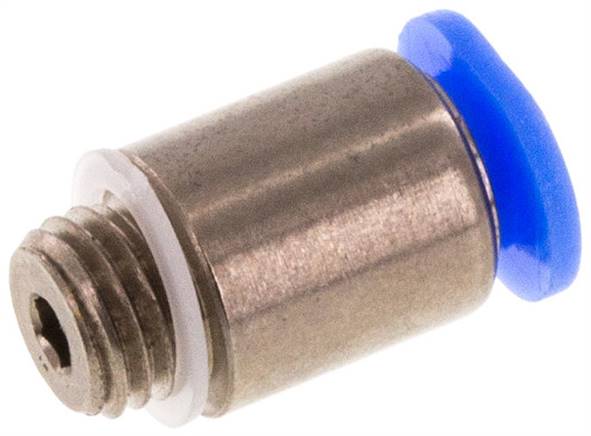 Gerader Steckanschluss M 6x0,75-3mm, Mini m. Innensechskt