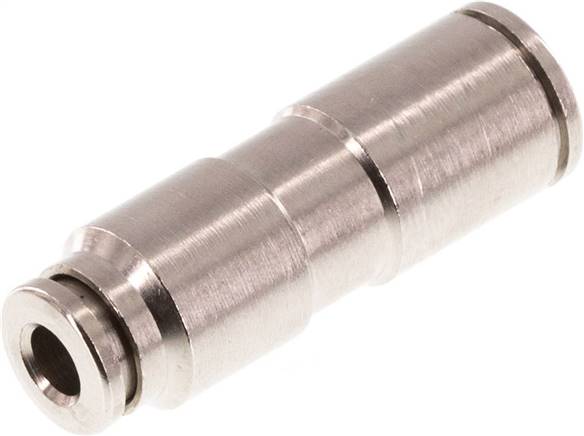 Gerader Steckanschluss 6mm-4mm, IQS-MSV (Hochtemperatur), Dichtung FKM