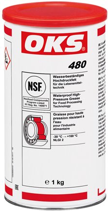 OKS 480/481 - Hochdruckfett (NSF H1), 1 kg Dose