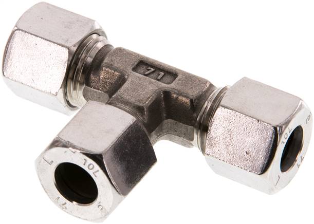 T-Schneidringverschraubung 10 L (M16x1,5), 1.4571