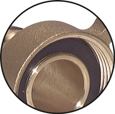 Standrohrverschraubung, flach dichtend G 3/4"-19 (3/4")mm