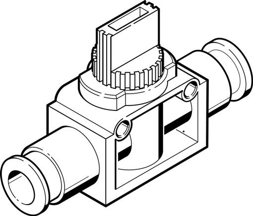 FESTO HE-2-QS-8 (153468) Absperrventil