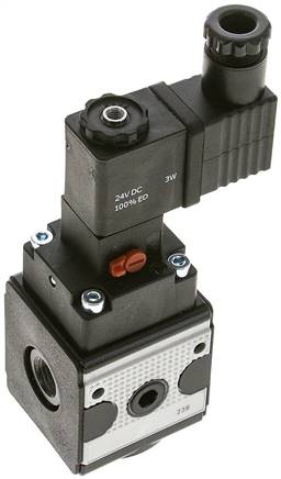 MULTIFIX 3/2-Wege Magnetventil (NC), G 1/4", 230 V AC