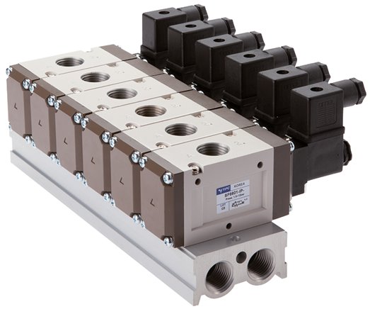 Reihenleiste (6-fach) für SF6000 (3/2-Wege)