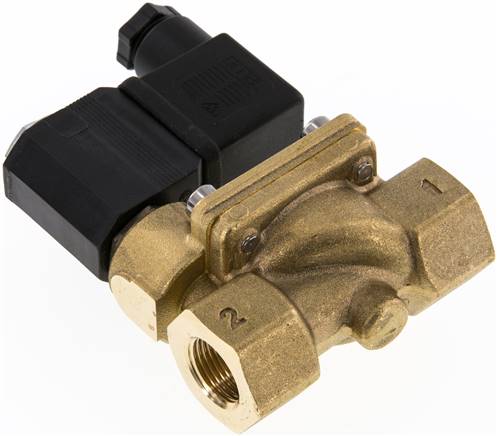 2/2-Wege Magnetventil G 3/8" stromlos geschlossen (NC),NBR 48VAC