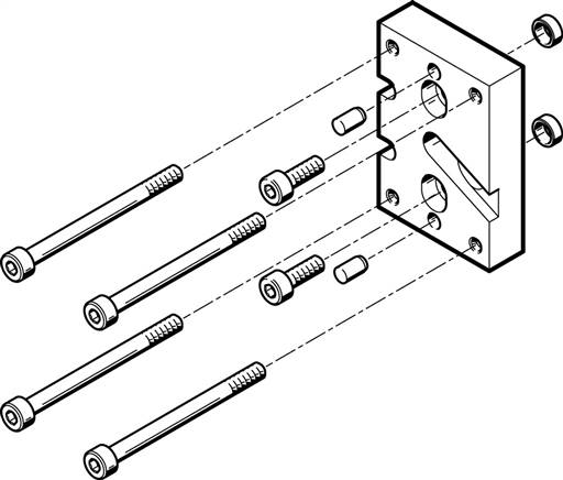 FESTO HAPG-SD2-25 (537181) Adapterbausatz
