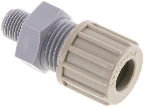 Gerade Verschraubung G 1/8"-10x8mm, PA