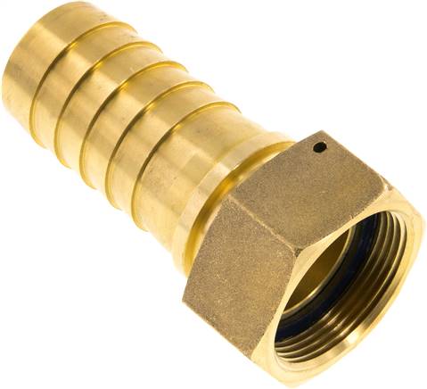 Schlauchtülle, DIN EN 14423 G 1-1/2"-38x54mm, Messing
