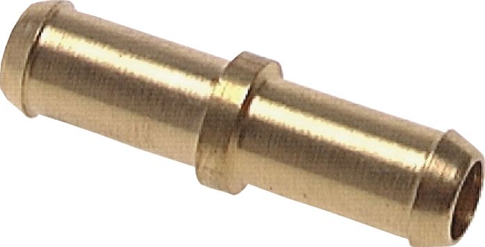 Gerader Steckanschluss 6mm-6mm innen, Messing