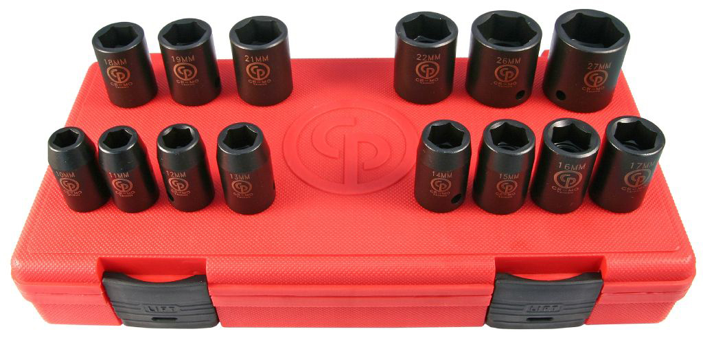 Chicago Pneumatic Kraftstecknüsse kurz G1/2 SS4114