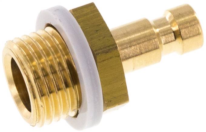 Kupplungsstecker (NW2,7) G 1/8"(AG), Messing