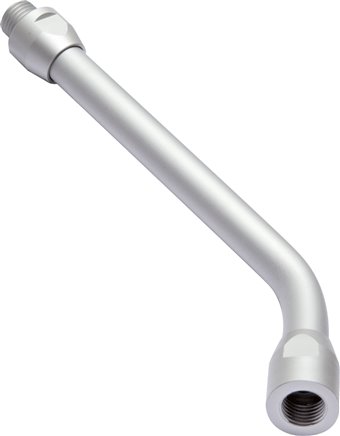 Verlängerungsrohr, gebogen, 300 mm ohne Düse