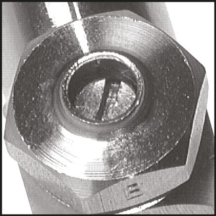 Drosselrückschlagventil G 1/4", zuluftregelnd (A), Edelstahl
