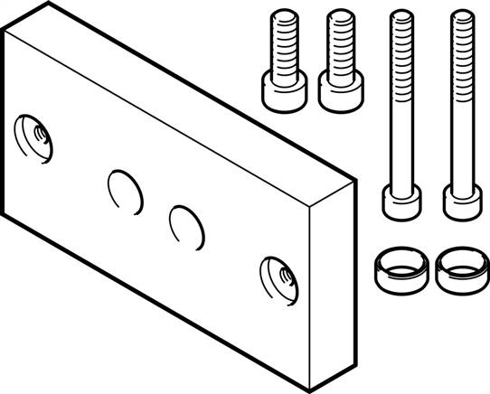 FESTO DHAA-D-G6-6-Q11-8 (2762930) Adapterbausatz