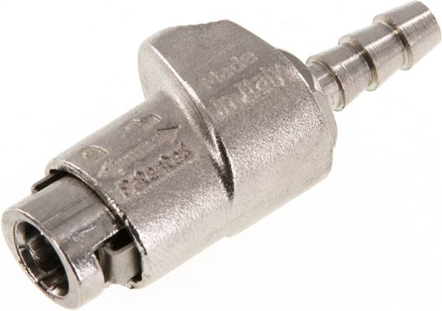 Profistecker mit Doppelklauenhalter - 6 mm Schlauchtülle