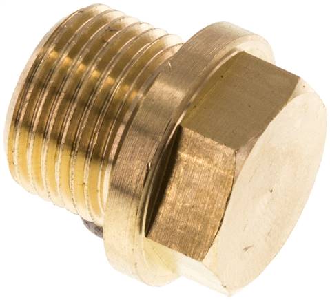 Verschlussstopfen Außenskt. G 3/8", Messing