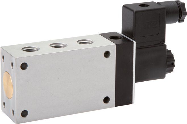 5/2-Wege Magnetventil mit Fremdluftanschluss, G 1/4" (Pilot G 1/8") 115V