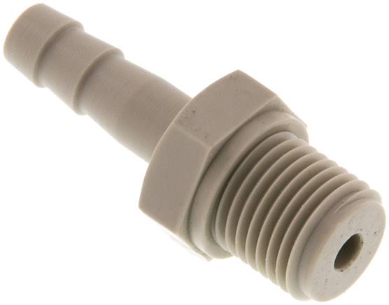Gewindetülle G 1/4"-6 (1/4")mm, Polypropylen