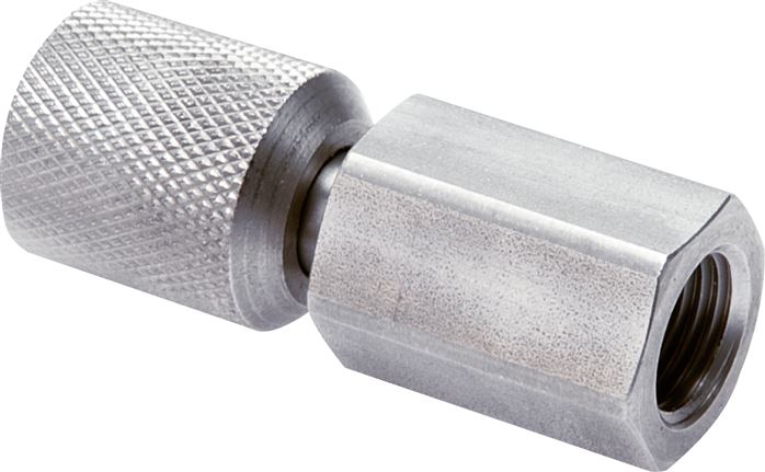 Manometeranschluss M 16x2 (IG) - G 1/4", Stahl verzinkt