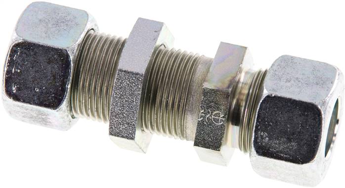 Schott-Schneidringverschraubung 15 L (M22x1,5), Stahl verzinkt