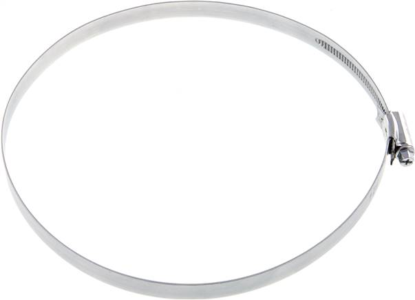 12mm Schlauchschelle 170 - 190mm, Stahl verzinkt (W1) (IDEAL)