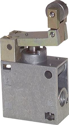 3/2-Wege (NC/NO) Ventil mit Leerrücklaufrolle, G 1/4"