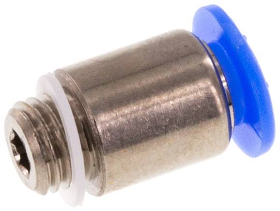 Gerader Steckanschluss M 6x0,75-4mm, Mini m. Innensechskt