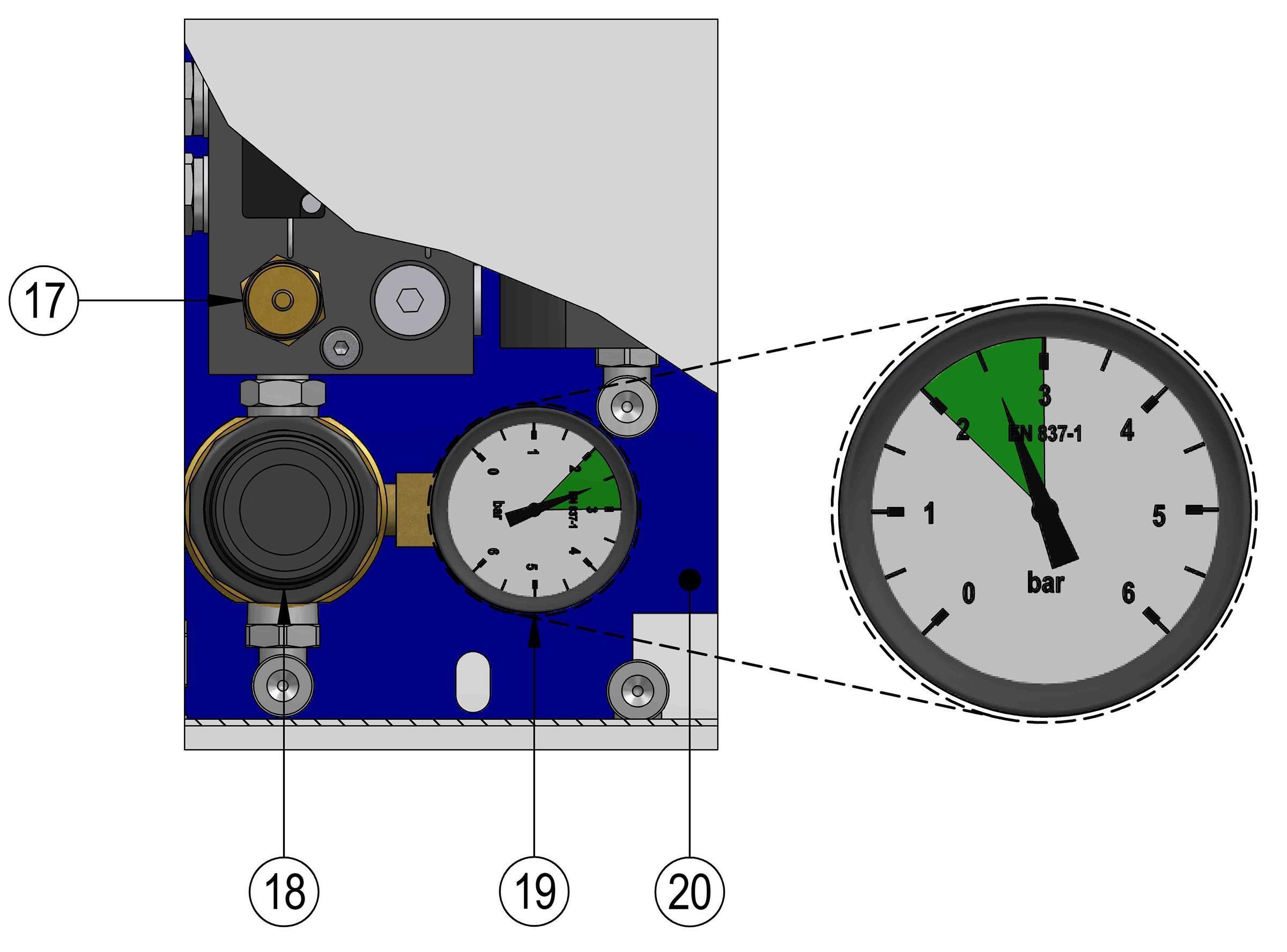 Messstrecke für METPOINT OCV DN65