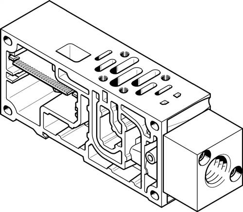 FESTO VABV-S6-1Q-G12 (556989) Verkettungsplatte
