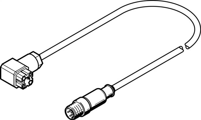 FESTO NEBC-P1W4-K-0.3-N-M12G5 (549293) Verbindungsleitung